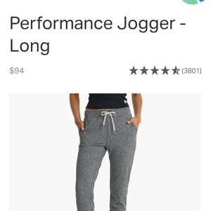 ISO vuori performance jogger size XS LONG